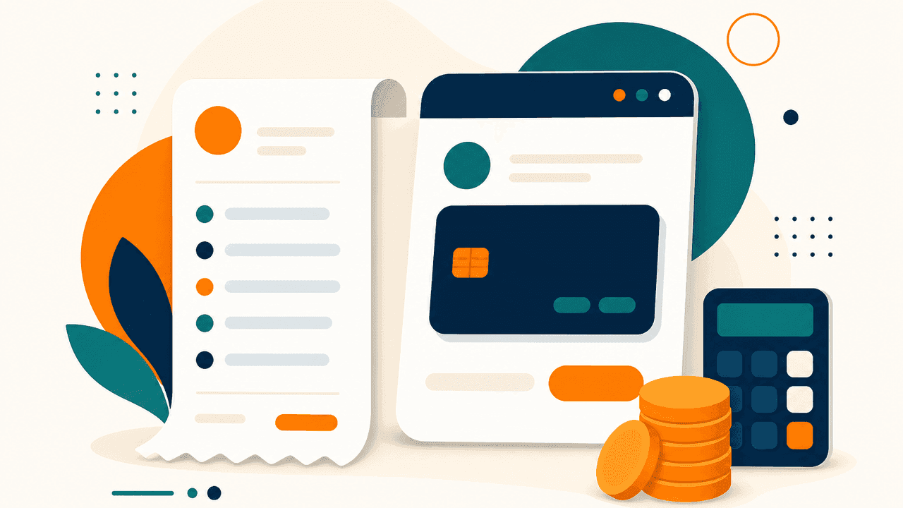 Fee receipts, online payment and accounts view